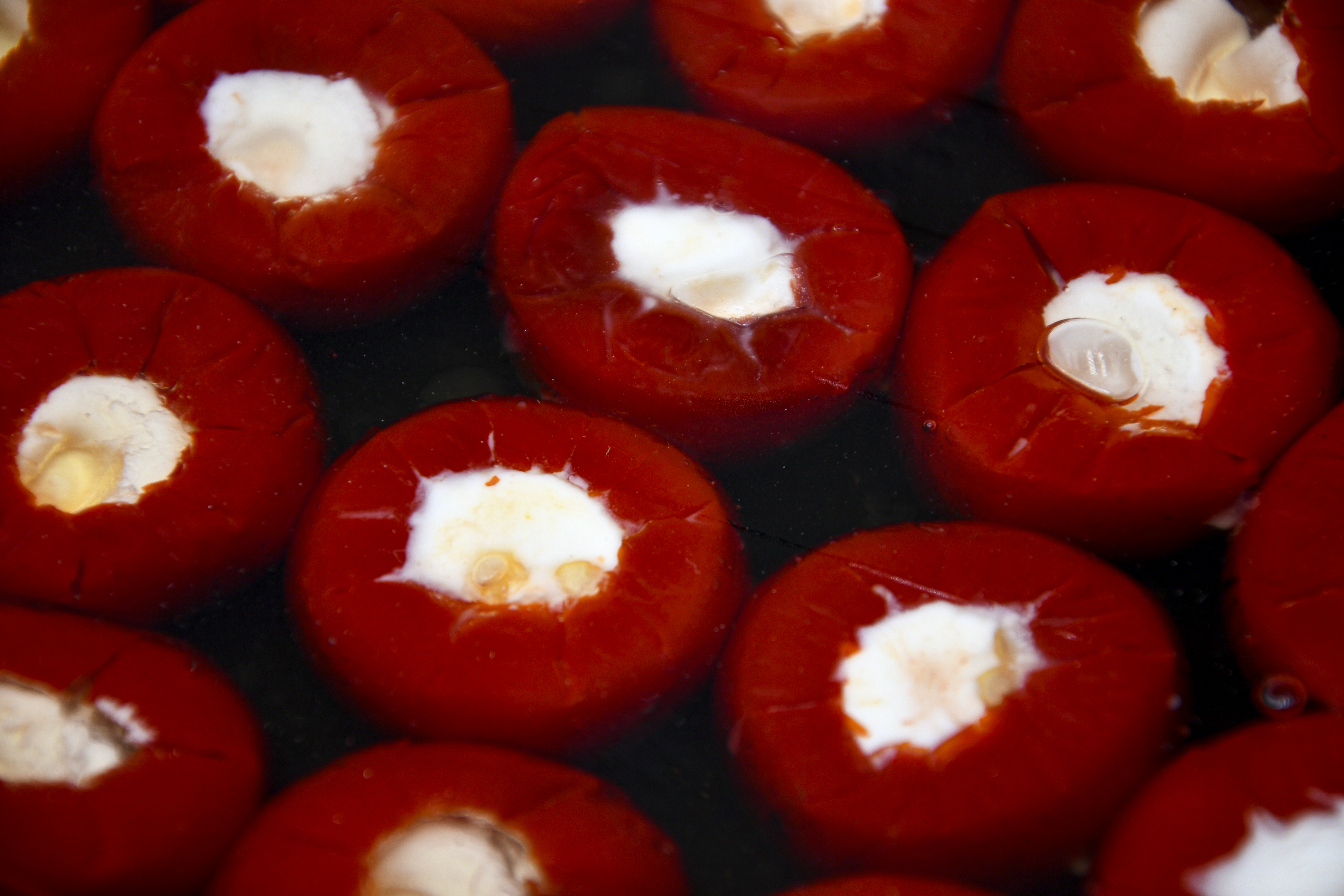 Poivrons farcis au fromage